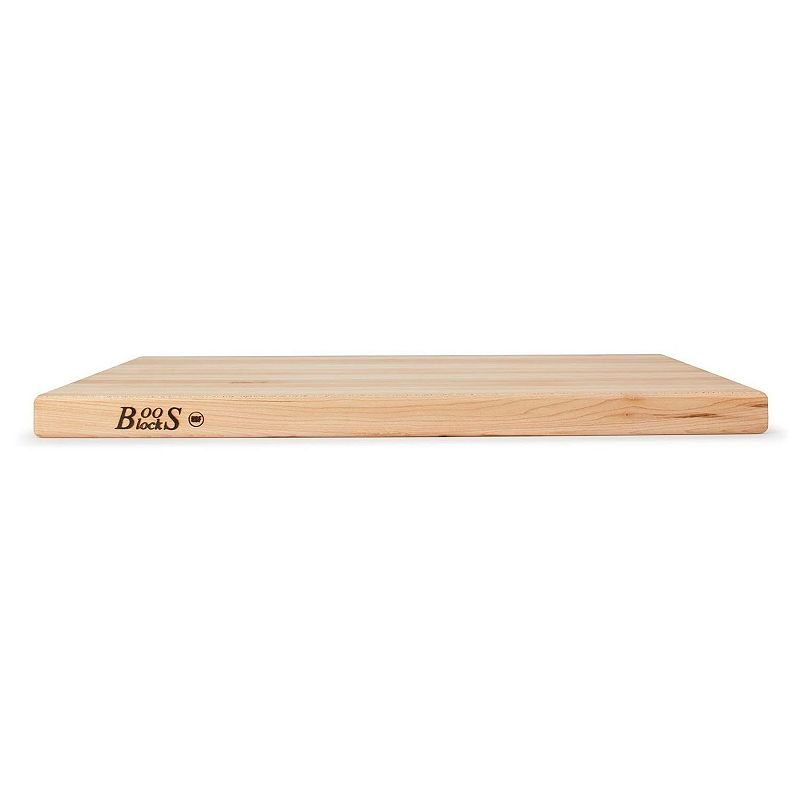 John Boos Maple Wood Edge Grain Reversible Cutting Board， 24 x 18 x 1.5 Inches