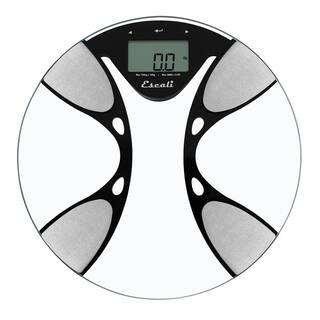 Escali Digital Glass Body Fat and Water Bathroom Scale BFBW200