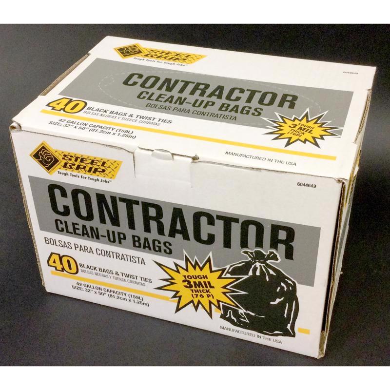 CONTRACTOR BAG 42G 40PK