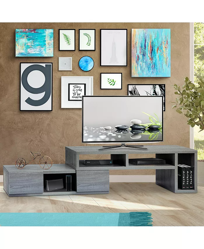 Furniture Techni Mobili Adjustable TV Stand Console