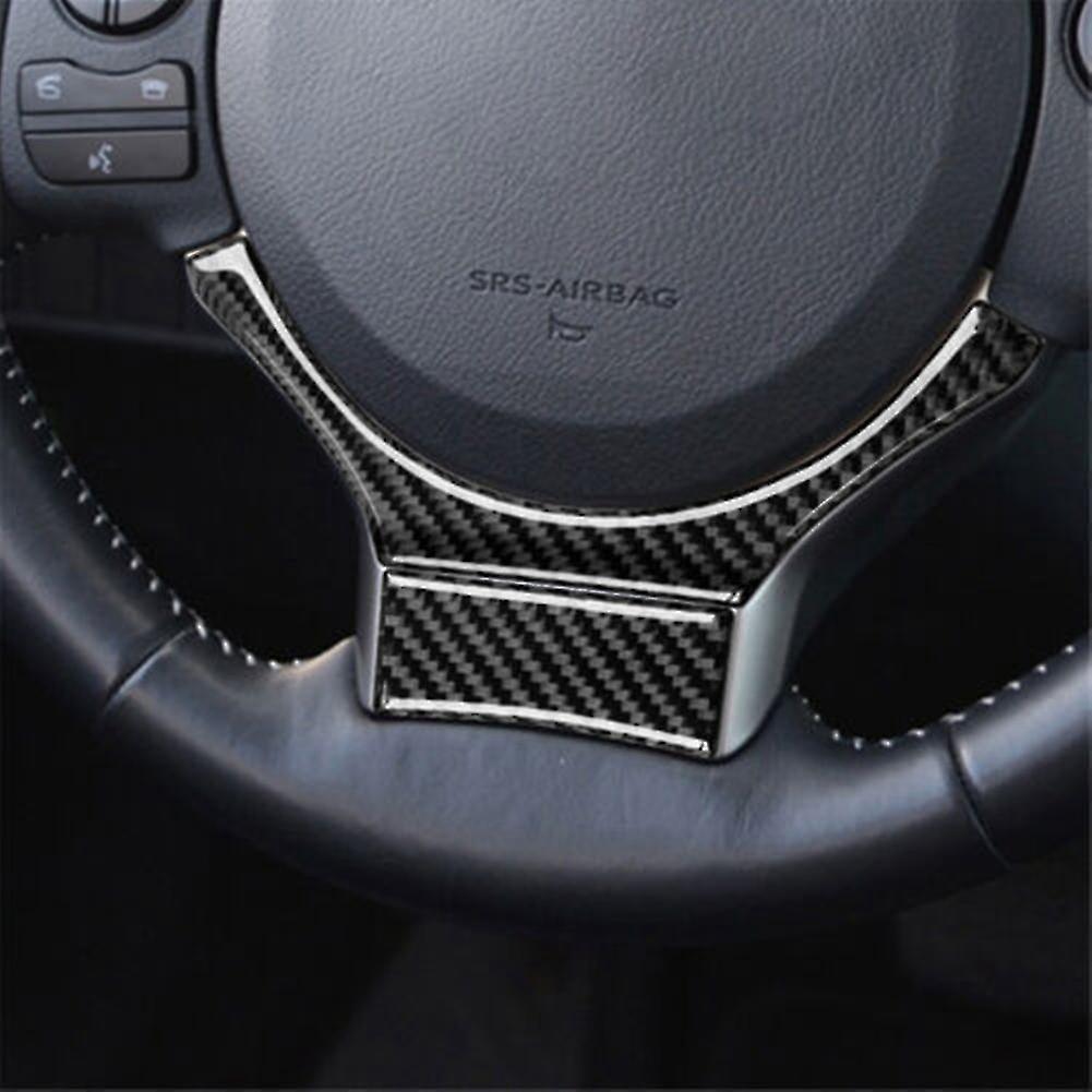 For Ct 2011-2017 Carbon Fiber Steering Wheel Lower Cover Sticker Decorative Accessories