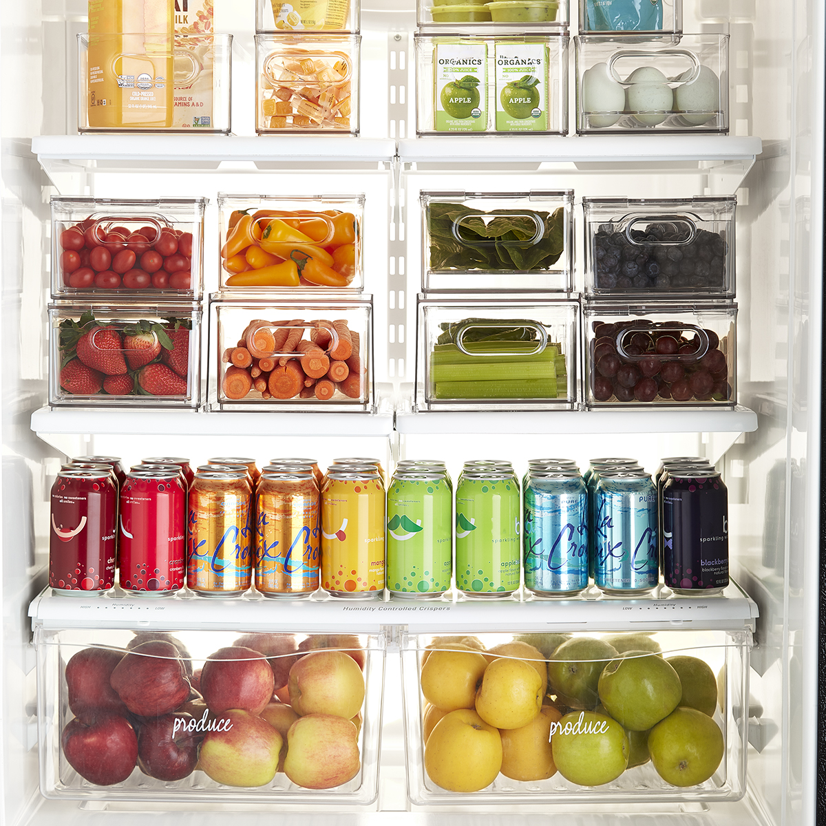 The Home Edit Narrow Fridge Bin