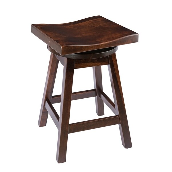 Swivel Urban Bar Stool in Maple Wood