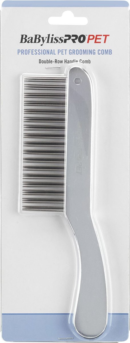 Babyliss Pro Pet Double Row Handle Pet Comb