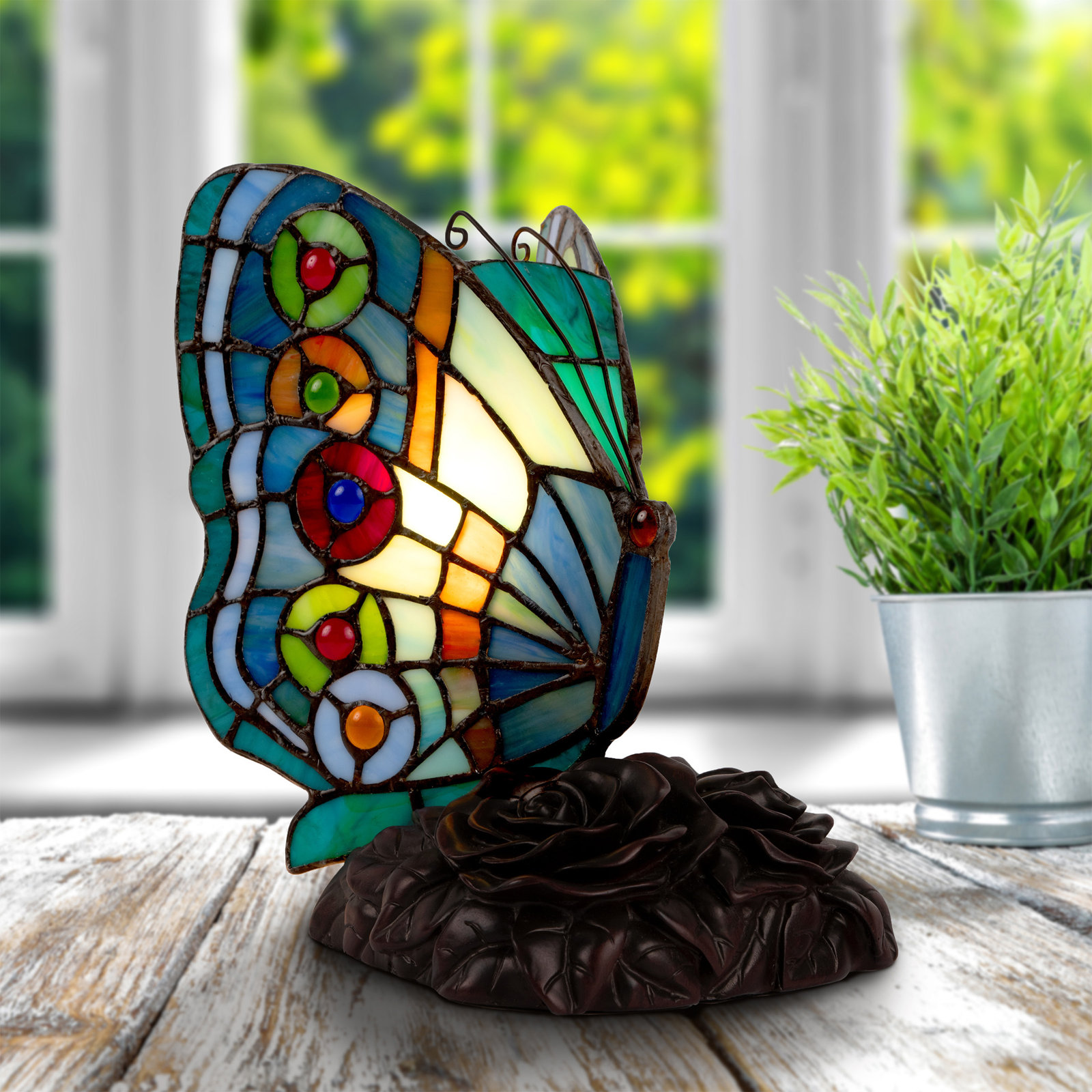  Style Butterfly Lamp (Rounded Wings)