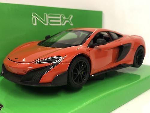 McLaren 675LT Light Red 2017 1:24-27 Scale Welly 24089R New Boxed