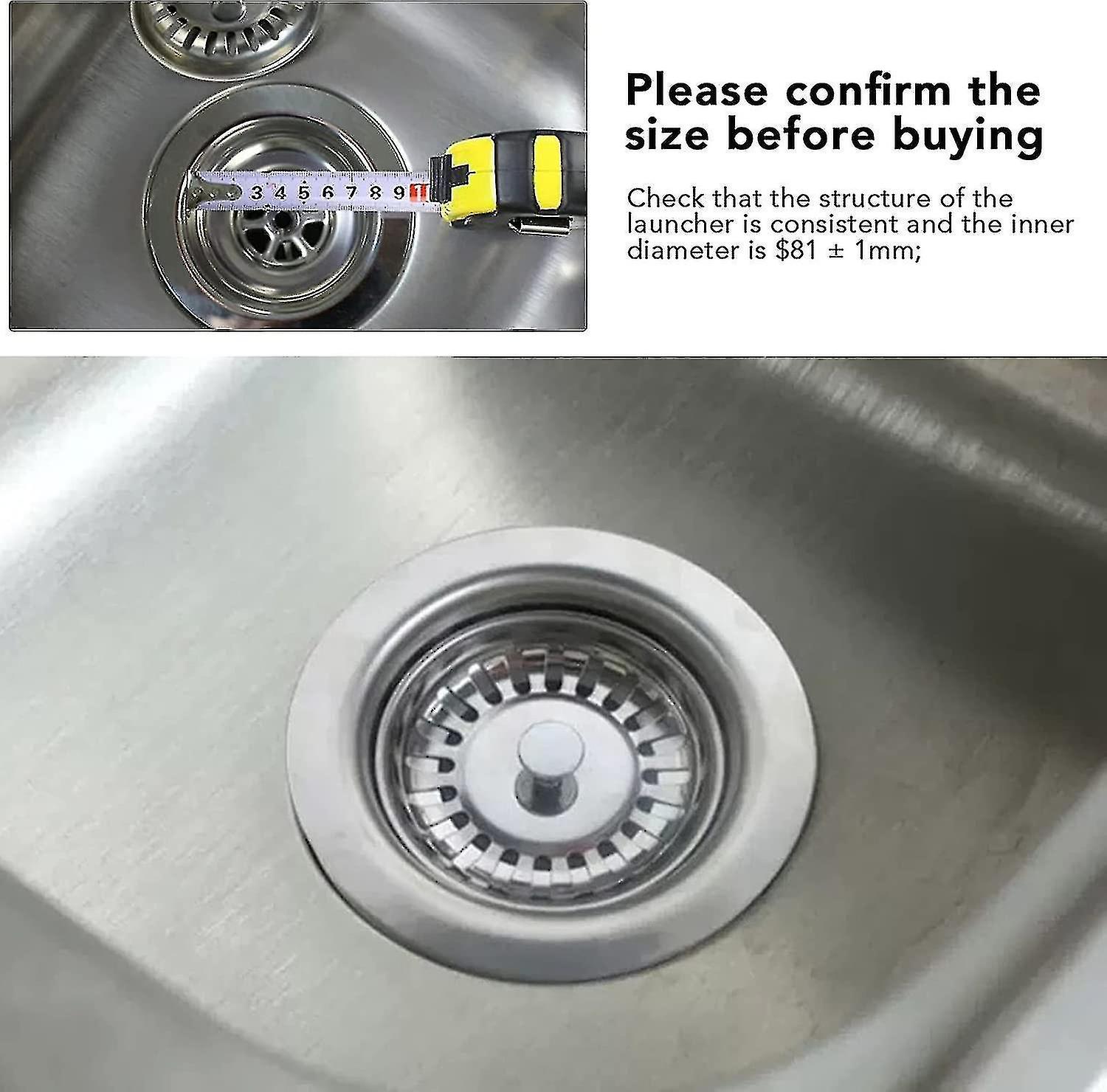 Stainless Steel Kitchen Sink Plug Kitchen Sink Filter Kitchen Sink Plug For Kitchen Sink Filtration