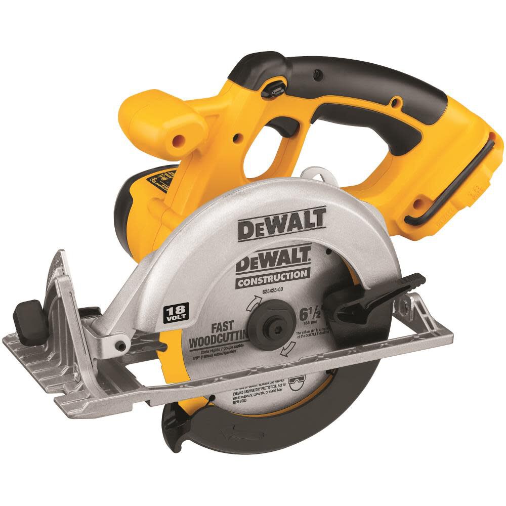 DW 18-Volt 6-1/2-in Cordless Circular Saw (Bare Tool Only) DC390B from DW