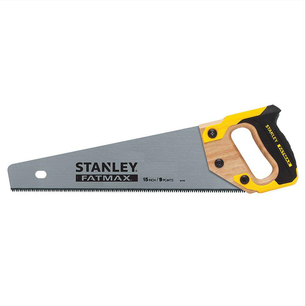 Stanley 15 in. FATMAX Hand Saw with Wood Handle 20-045