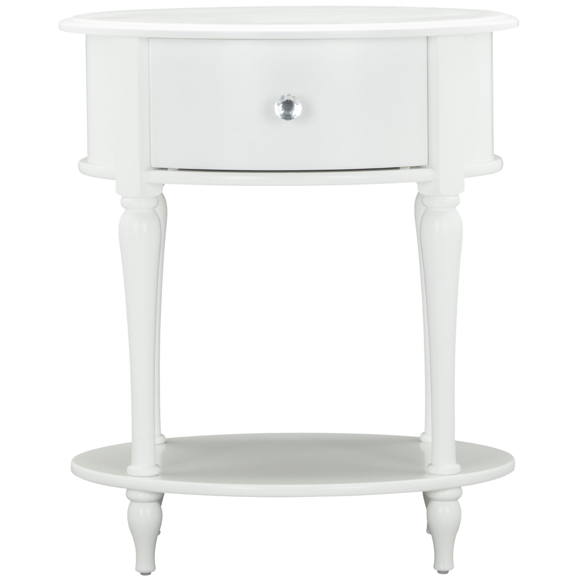 Little Seeds Rowan Valley Laren Oval Nightstand, White