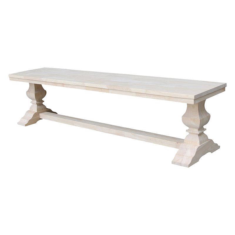 International Concepts Trestle Bench