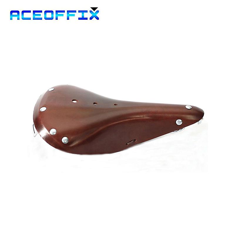 Born Pretty Aceoffix For Brompton Saddle Leather Handmade Men Or Women Folding Bike Retor Saddle Bicycle Accessories