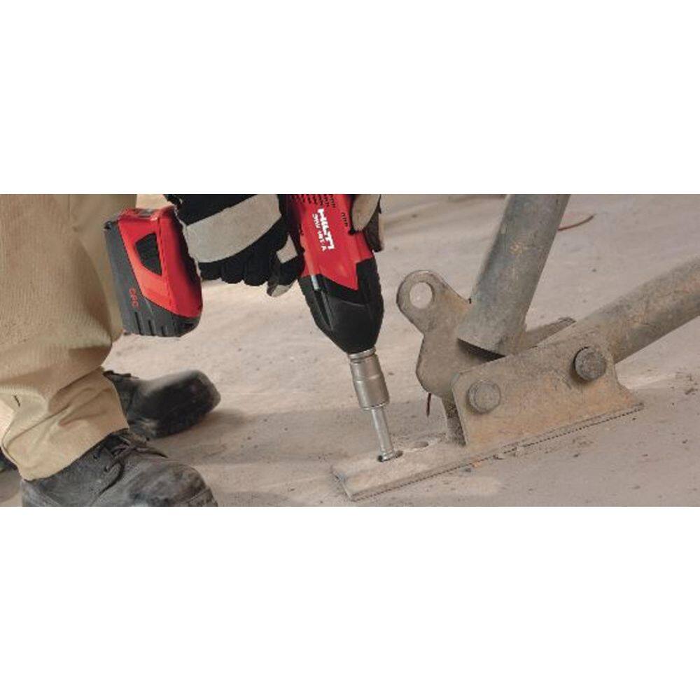 Hilti 58 in. x 8 in. Kwik Hus-EZ Concrete and Masonry Screw Anchor (15-Piece) 418082