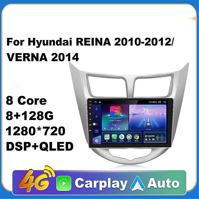 AutoRadio Android Radio Carplay For Hyundai REINA 2010-2012/Hyundai VERNA 2014 GPS Car Multimedia