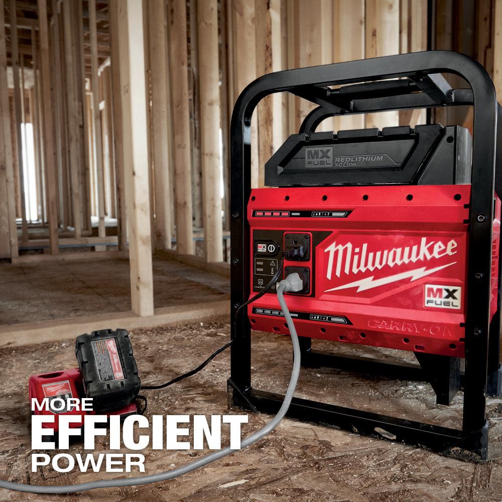 Milwaukee MX FUEL? CARRY-ON? 3600W/1800W Power Supply