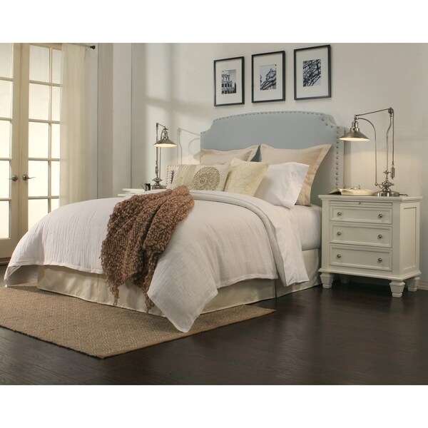 Grosvenor Upholstered Headboard with Nail Head Trim - - 20990858