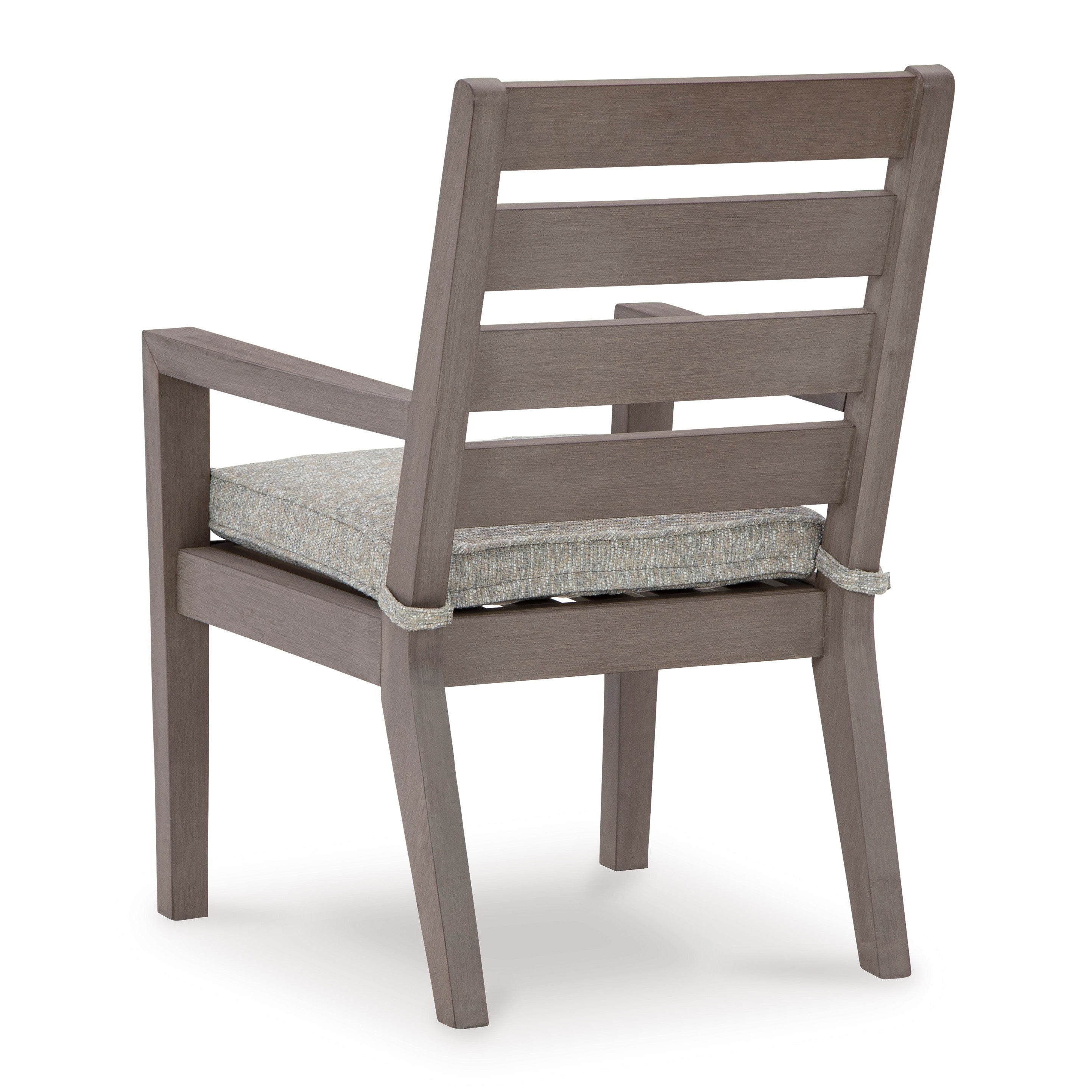 Poly Teak Taupe Outdoor Dining Chairs & Benches