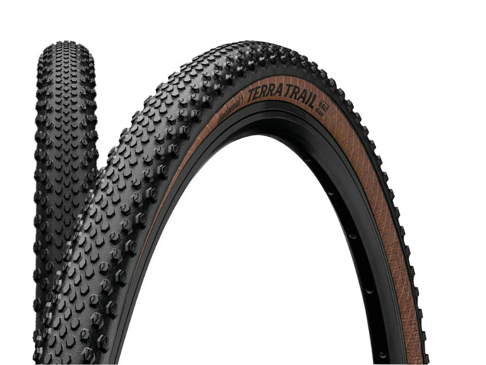 Continental Terra Trail 700c Cycolcross Tire - Coffee Sidewall