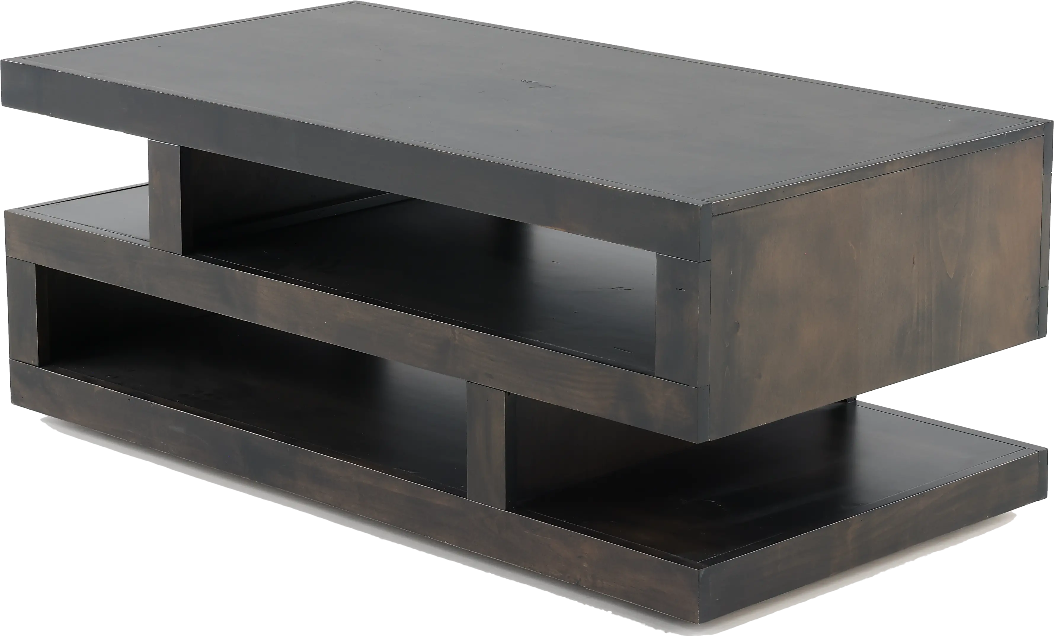 Avery Loft Ghost Black Coffee Table