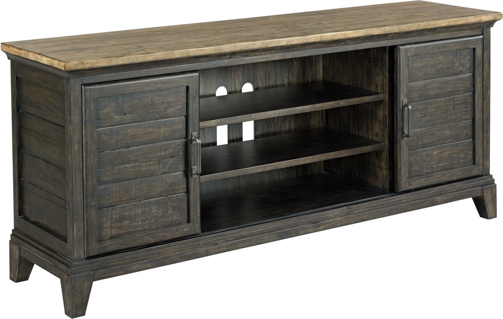 Kincaid Furniture Plank Road Arden Entertainment Console   Farmhouse   Entertainment Centers And Tv Stands   by Unlimited Furniture Group  Houzz