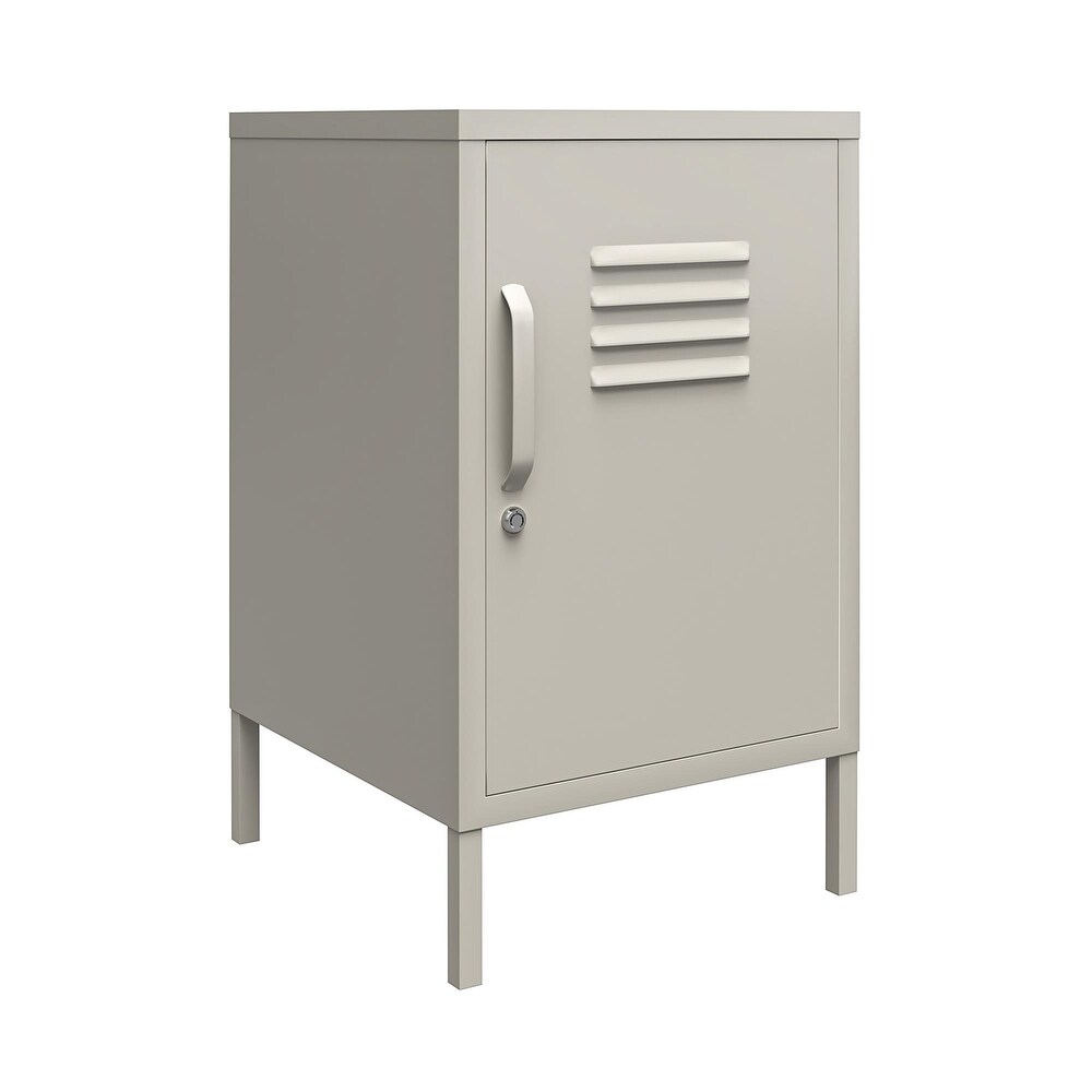 Ameriwood Home Walton Metal Locker End Table