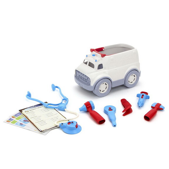 Green Toys Ambulance and Doctor's Kit