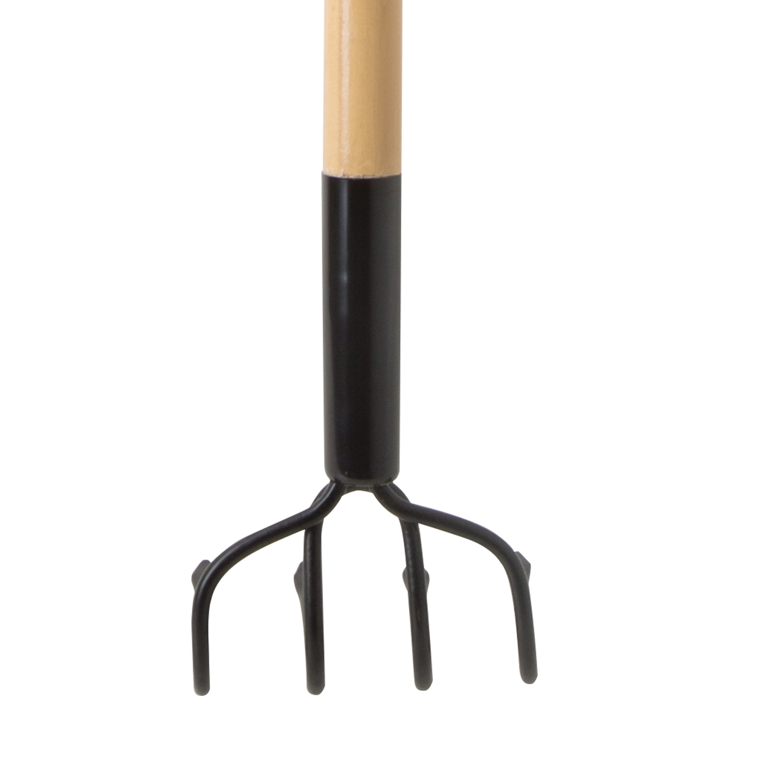 Homeplus 4 Tine Steel Cultivator 48 in. Wood Handle