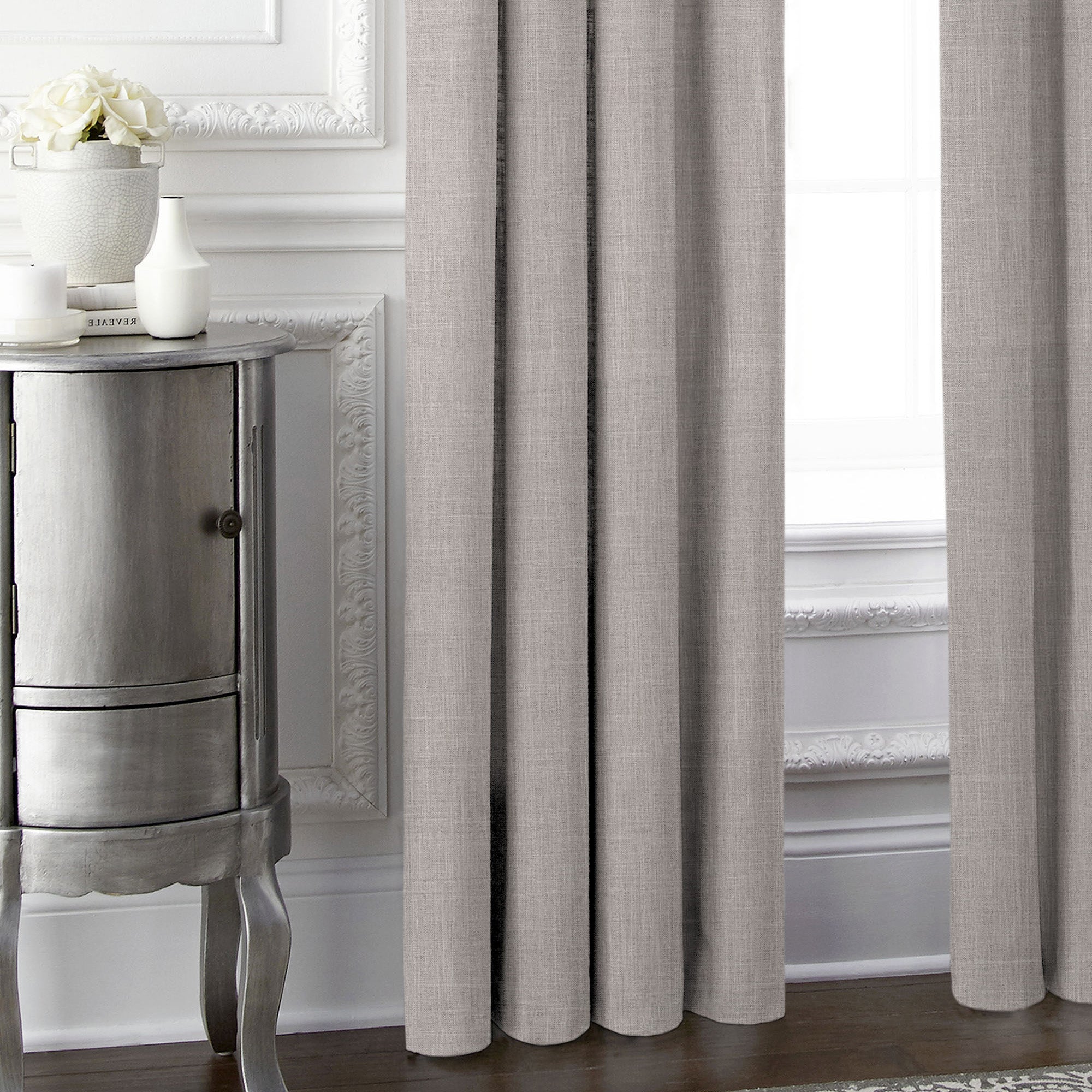 Austin Taupe Drapery