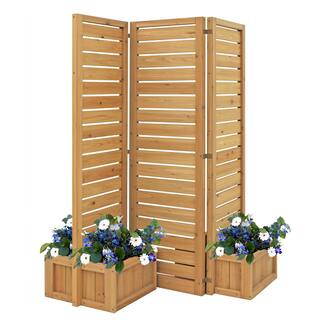 Yardistry 5' x 5' Wood Privacy Screen YM11703