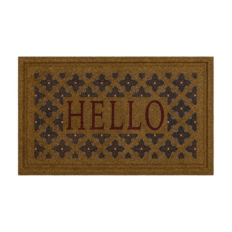 Sonoma Goods For Life® Hello Border 18 x 30 All Weather Doormat