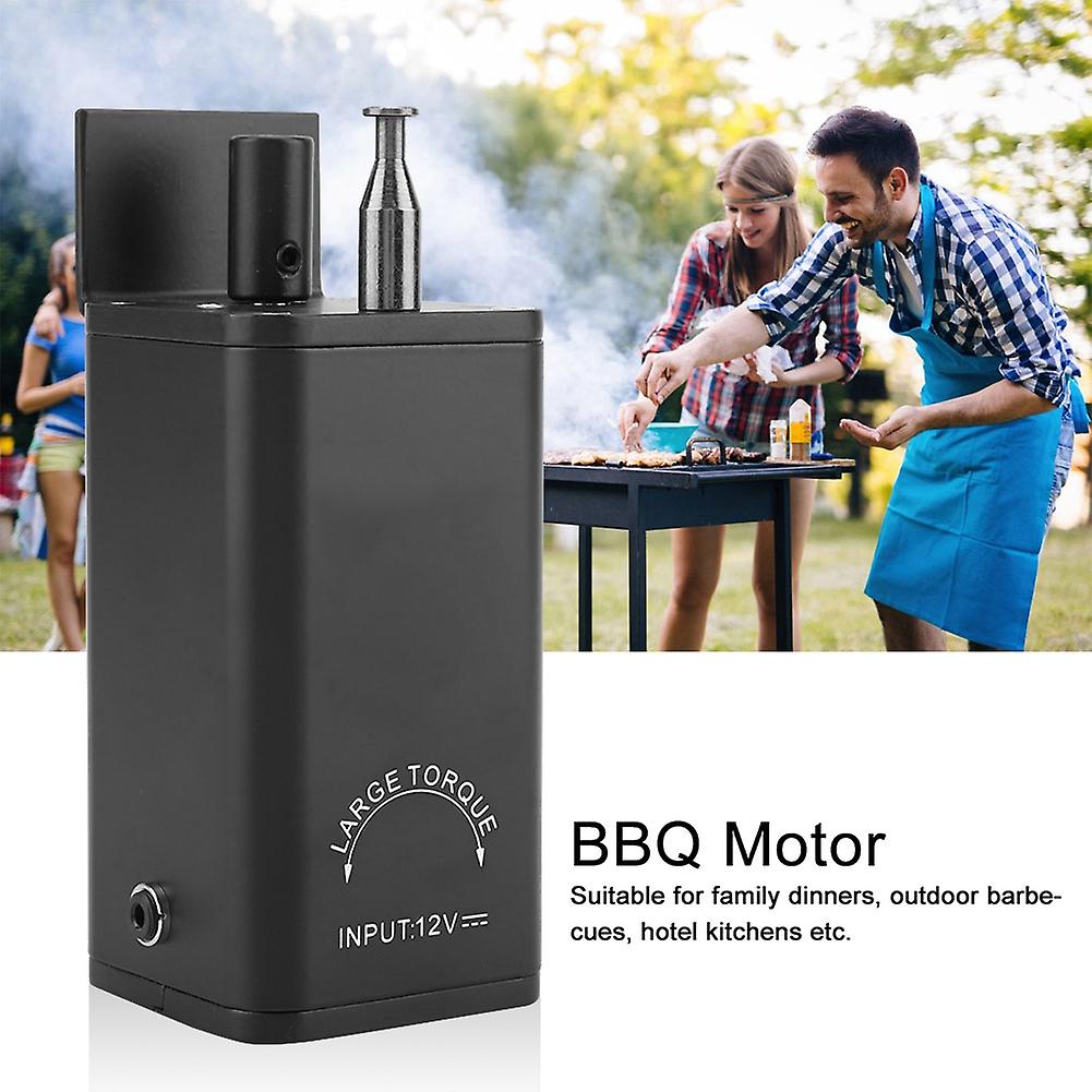 12v Dc Bbq Motor Barbecue Grill Rotisserie Electric Motor High Speed (eu Plug 110-240v)