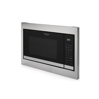 FRIGIDAIRE GALLERY 27 in. Trim Kit for Built-In Microwave Oven in Stainless Steel GMTK2768AF