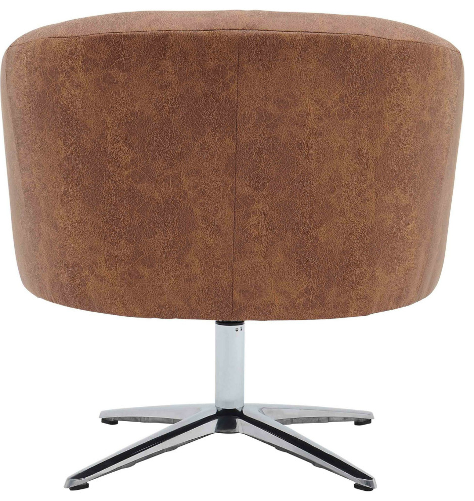 Holmes Swivel Chair   Contemporary   Armchairs And Accent Chairs   by HedgeApple  Houzz