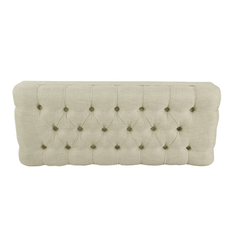 HomePop Classic Tufted Bench