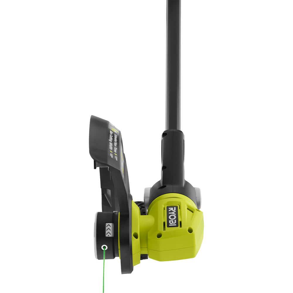 RYOBI ONE 18V 13 in Cordless Battery String TrimmerEdger with 40 Ah Battery and Charger