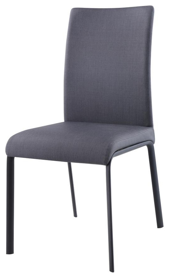 Contemporary Curved Back Side Chair    Set Of 4  Ash   Transitional   Dining Chairs   by GwG Outlet  Houzz