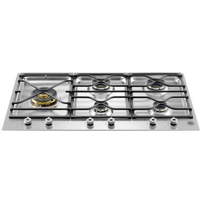 Bertazzoni 36-inch Built-In Gas Cooktop PM36 5 S0 X