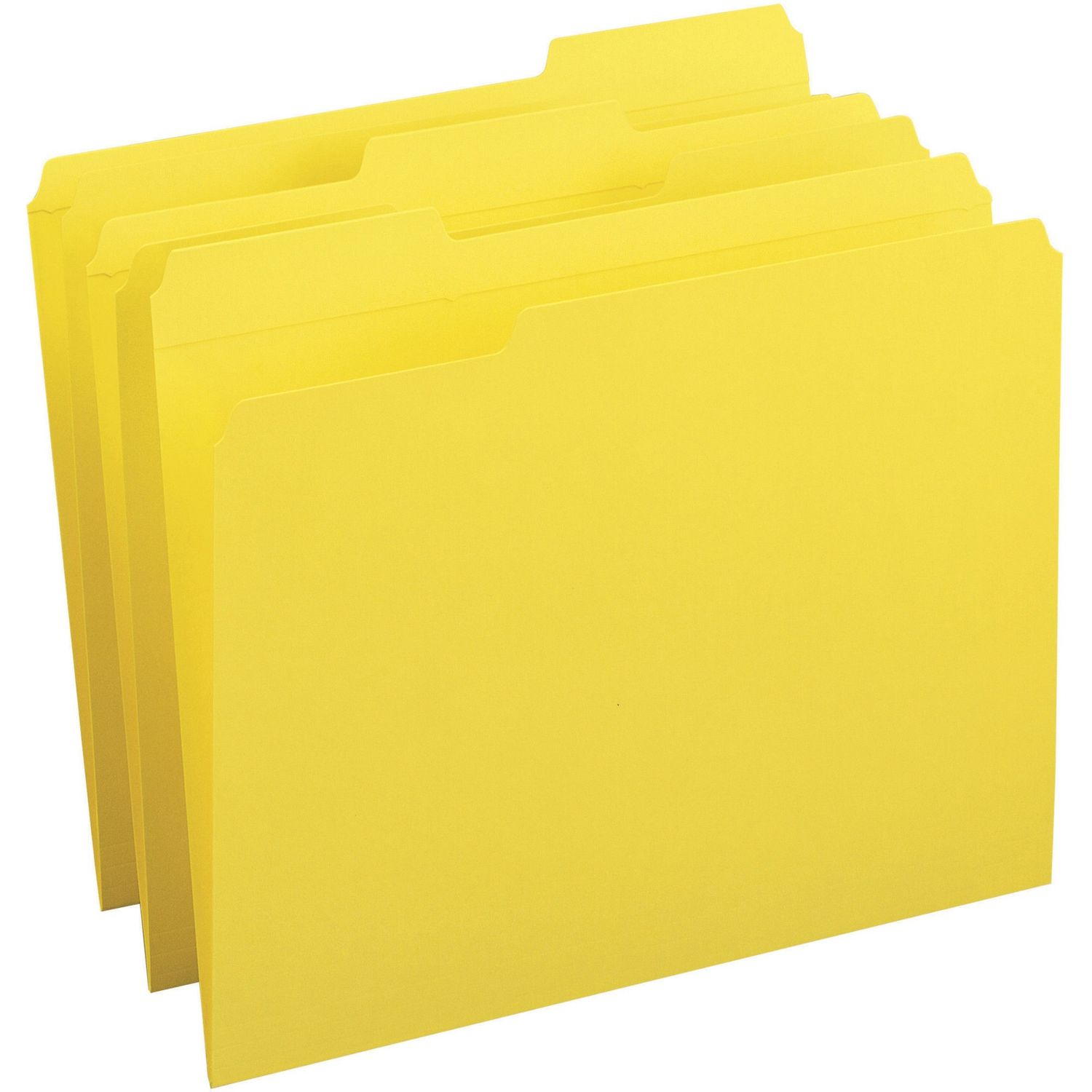 Reinforced Tab Colored File Folders by Business Source BSN03173