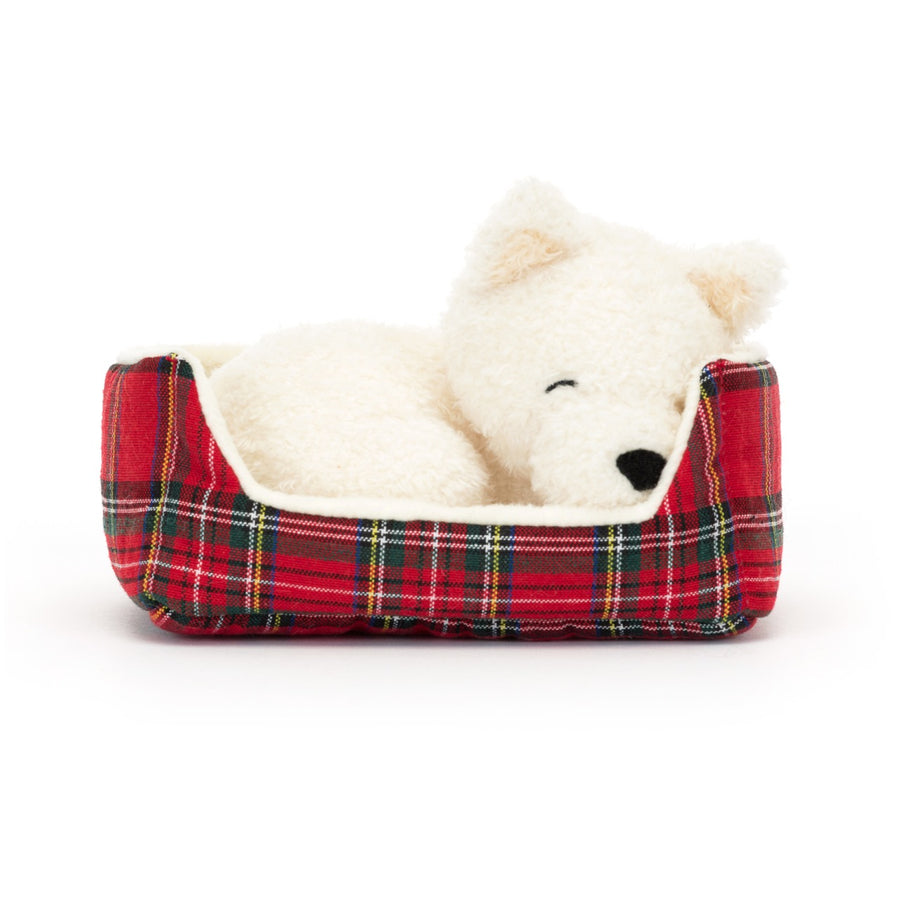 Napping Nipper Westie by Jellycat