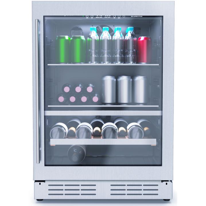 Elica Riserva 4.8 cu.ft. Freestanding Beverage and Wine Center EBS52SS1