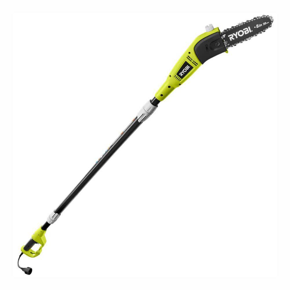 RYOBI 8 in 6 Amp Pole Saw