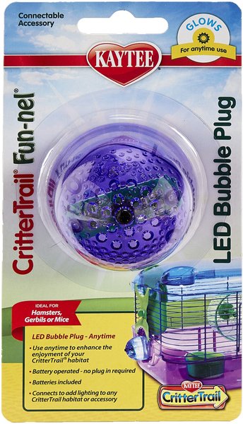 Kaytee CritterTrail LED Bubble Plug Small Pet Habitat Light