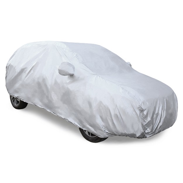 Unique Bargains 170t Car Cover Weather Waterproof Scratch Rain Snow Heat Resistant