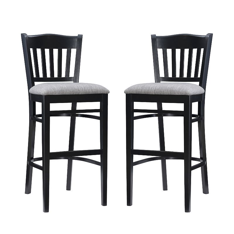 Linon Maryah Barstool 2-piece Set