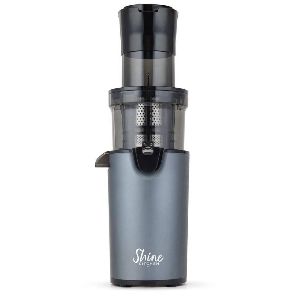 SJX1 Gray Easy Cold Press Juicer with XL BPAFree Feed Chute and Compact Footprint