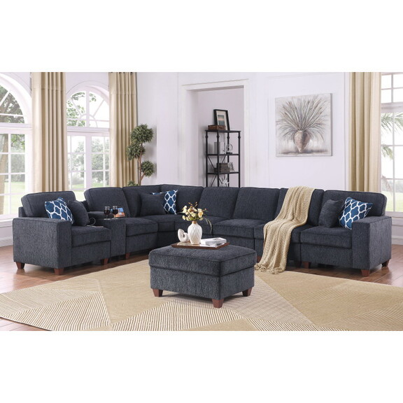 Lily Sectional Sofa with Ottoman B102S00033