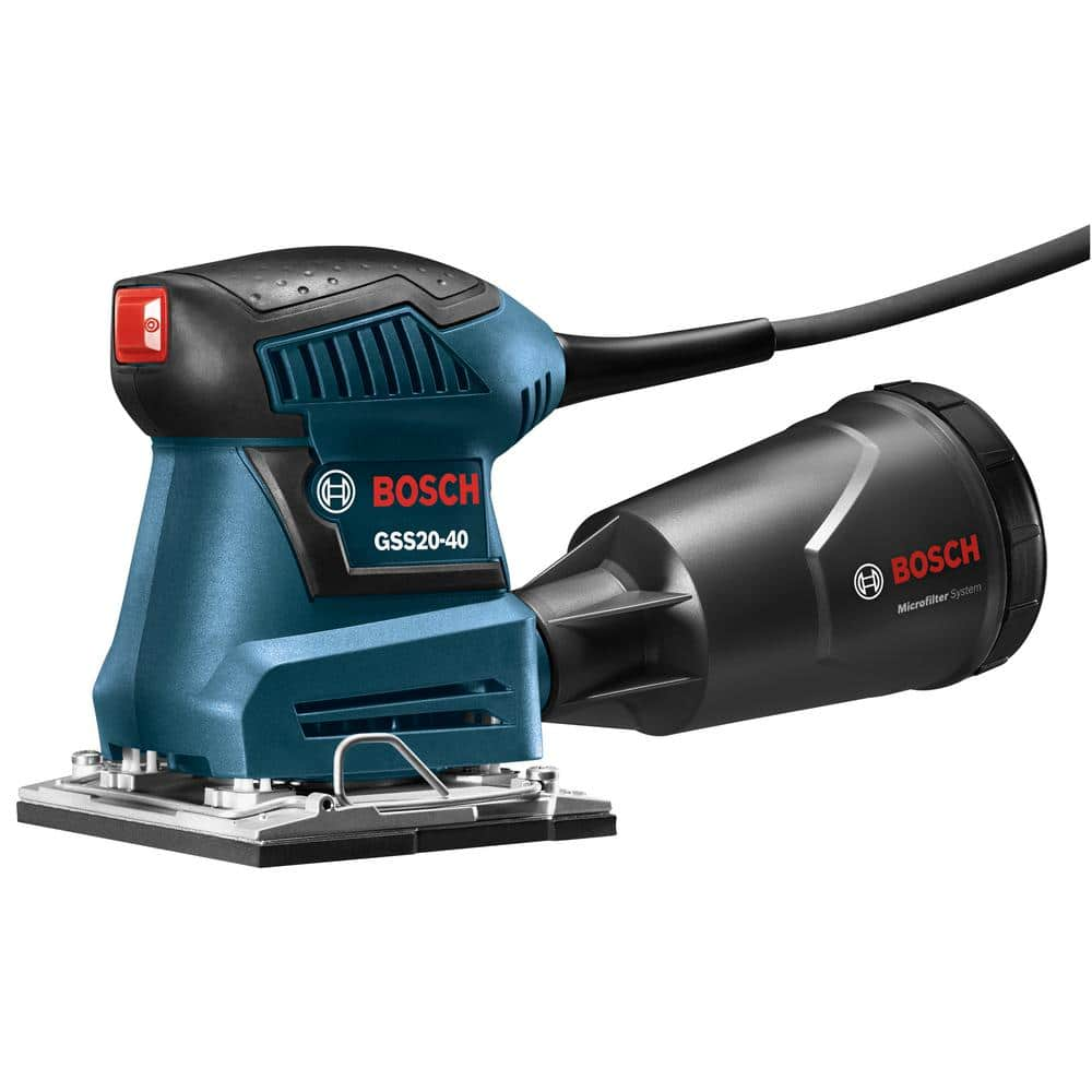 Bosch 2 Amp 1/4 in. Corded Sheet Orbital Finishing Sander GSS20-40