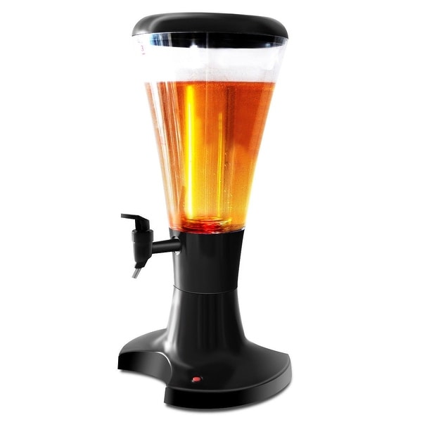 3L Draft Beer Tower Dispenser with LED Lights - 9