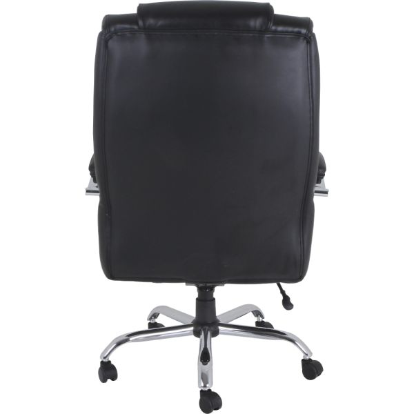 Lorell Big and Tall Leather Office Chair