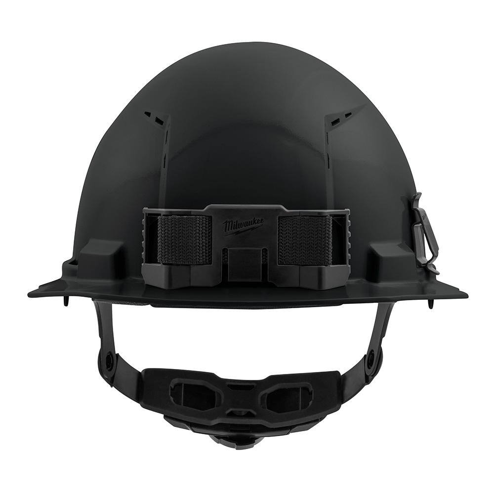 MW BOLT Black Type 1 Class C Front Brim Vented Hard Hat with 6-Point Ratcheting Suspension (10-Pack) 48-73-1230X10